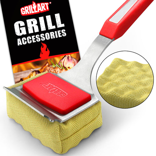 The Grate Grill Scraper - Brass Barbeque Cleaner - S4490