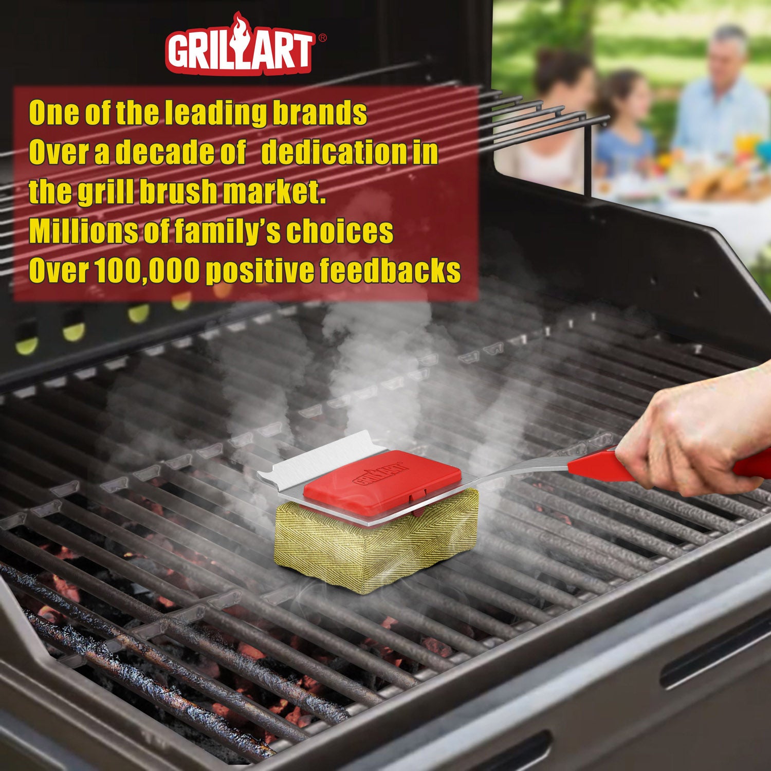 GRILLART Grill Brush for Outdoor … curated on LTK
